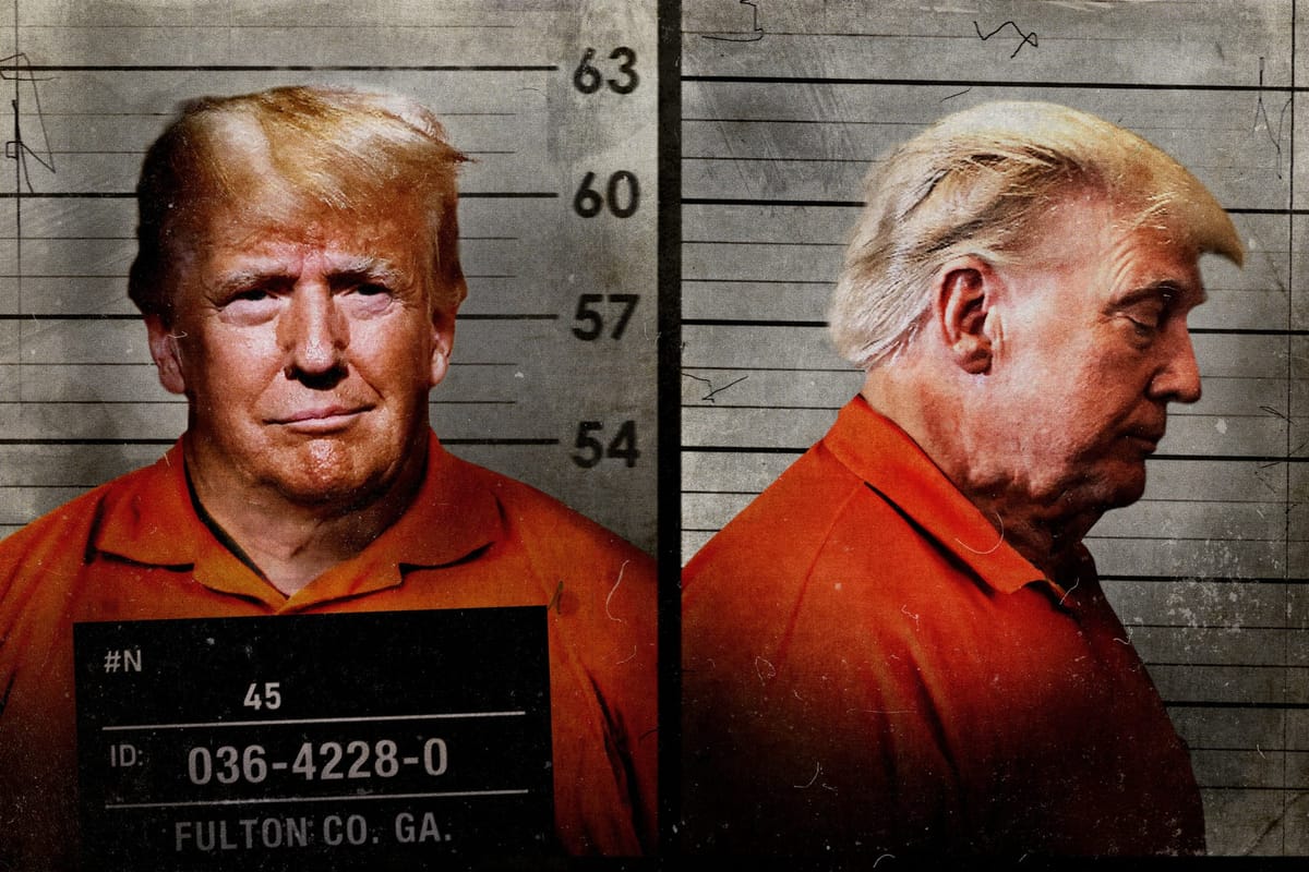 Trump Claims his Mugshot means he Now Identifies More with Criminals